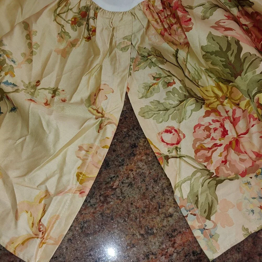 Ralph Lauren Sussex Gardens Floral Ruffled Bed Skirt 15